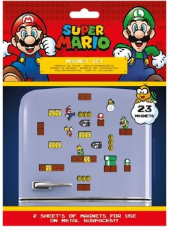 Kjøleskapsmagnet^Mushroom Kingdom Magnet Set