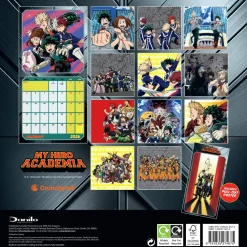 MY HERO ACADEMIA 2026 SQUARE CALENDAR* Kalendere