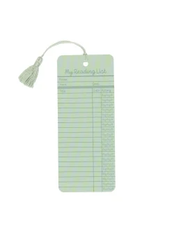 Out of Print My Reading List Bookmark* Bokmerker