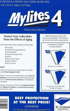 Mylites 4 Silver Gold 50* Tilbehør & Oppbevaring