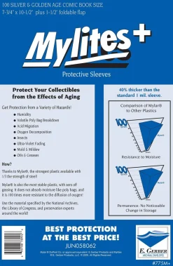 Tilbehør & Oppbevaring^Mylites + Silver Gold 100