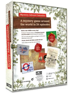 (Uncredited) Mystery Advent Calendar: Professor Charlie's Journey Around the World* Adventskalendere|Escape Room