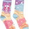 Footclothes Sokker & Fottøy^Mystic Kitty Ankle Socks (36-46)