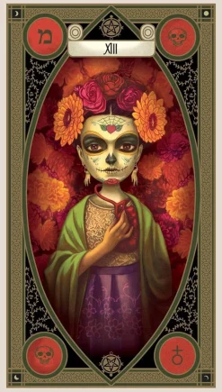 Benjamin Lacombe Mystical Women's Tarot: A Deck of Fearless Femmes* Kropp, Sinn, & Sjel