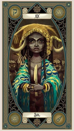 Benjamin Lacombe Mystical Women's Tarot: A Deck of Fearless Femmes* Kropp, Sinn, & Sjel