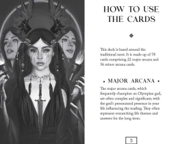 Helena Elias Kropp, Sinn, & Sjel^Mythos Tarot Pocket Tin Edition: Guidance from the Greek Gods