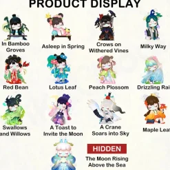 Blind boks Nanci Chinese Poetry Series Blind Box* Mystery Box