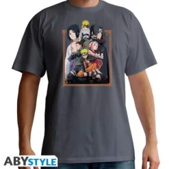 Naruto Group T-Shirt* T-Skjorter