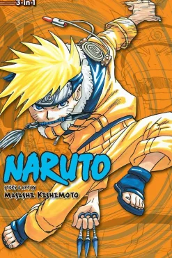 Masashi Kishimoto Naruto (3-in-1 Edition), Vol. 2: Includes vols. 4, 5 & 6* Naruto