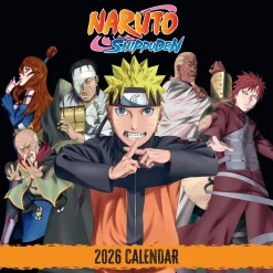 Kalendere^Naruto Shippuden 2026 Square Calendar