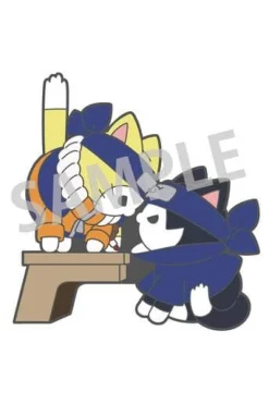 Naruto Uzumaki & Sasuke Ichiha Mega Cat Project Nyaruto! Enamel Pin* Buttons