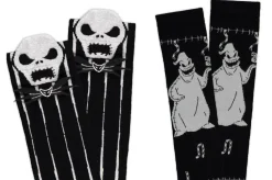 Nightmare Before Christmas Sokker & Fottøy^NBC Novelty Socks (2Pack)