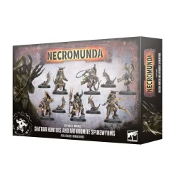 Games Workshop Andre Miniatyrspill^Necromunda Ash Waste Nomads Sha'Dar Hunters & Arthromite Spinewyrms