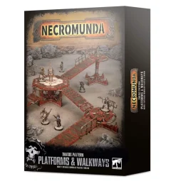 Games Workshop Terreng & Spillmatter^Necromunda: Thatos Pattern Platforms and Walkways
