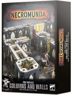 Games Workshop Terreng & Spillmatter^Necromunda: Zone Mortalis Columns and Walls