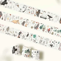 Neko Washi Tape Sticker Set* Tilbehør