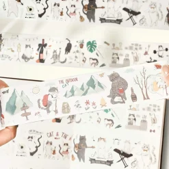 Neko Washi Tape Sticker Set* Tilbehør