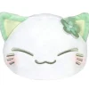 Nemuneko Green Cat Plush Figure 18 cm* Bamser Og Kosedyr