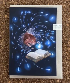 Night Reader: Anglerflsh Kort A6* Kort, Bursdag & Anledning