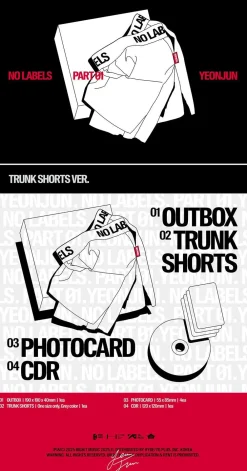 YEONJUN Musikk|K-Pop & Musikk^NO LABELS : PART 01 (TRUNK SHORTS VER.)