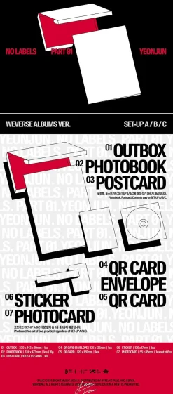 YEONJUN Musikk|K-Pop & Musikk^NO LABELS : PART 01 (WEVERSE ALBUMS VER.)