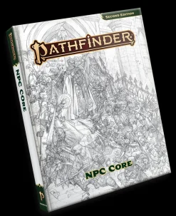 Paizo Publishing Regelbøker^NPC Core Sketch Cover Edition HC