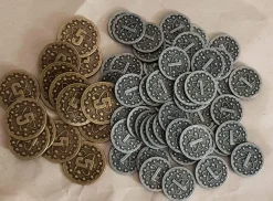 Nucleum Tilbehør Til Brettspill^Metal Coins (65)