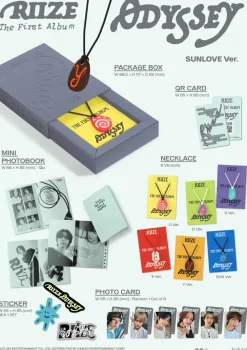 RIIZE ODYSSEY (SUNLOVE Limited Edition - E ver.)* Musikk|K-Pop & Musikk