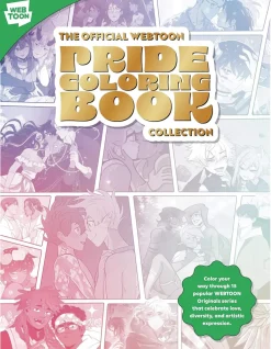 WEBTOON Entertainment Tegne & Male^Official Webtoon Pride Coloring Book Collection
