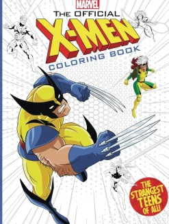 Scholastic Tegne & Male^Official X-men Coloring Book