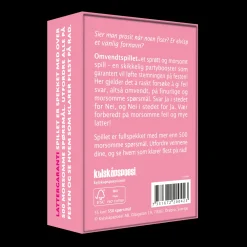 Omvendtspillet Selskapsspill^- Festens Favoritt
