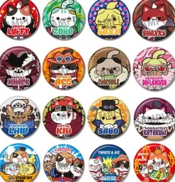 Buttons^One Piece Nyan Piece Nyan! Can Badge Collection