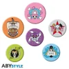Buttons^One Piece Skulls Version 2 Badge Pack