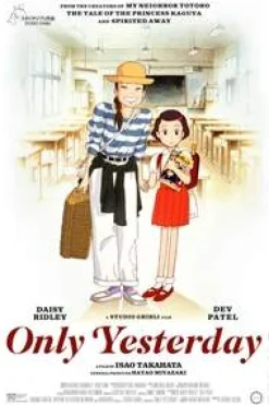 Anime-filmer Only Yesterday (Blu-Ray)* Film & Tv
