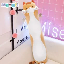 Mewaii Bamser Og Kosedyr^Orange Kitten Long Family Plush Figure 130 cm