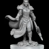 WizKids Karakterer^Orc Female Fighter (Wave 20) Dungeons & Dragons Nolzurs Marvelous Unpainted Miniature