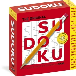 Nikoli Publishing Original Sudoku Page-A-Day® Calendar 2025: 365 Puzzles from the Editors at Nikoli* Spill Og Aktiviteter