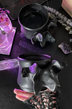 Haunted Homeware Servisesett^Ossuary Black Stackable Cups Set Of 2