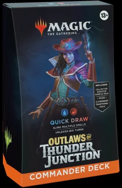 Outlaws of Thunder Junction Magic the Gathering Commander Deck^Outlaws of Thunder Junction Quick Draw Commander Deck