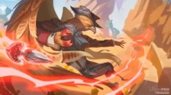 Outlaws of Thunder Junction Magic the Gathering Outlaws of Thunder Junction Slickshot Show-Off Play Mat Play Mat, Magic the Gathering* Play Mat Og Mat Case