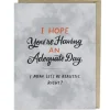 Em & Friends 6-Pack Adequate Day Greeting Cards* Kort, Bursdag & Anledning