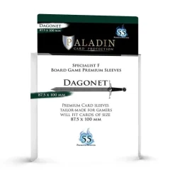 Paladin Board Game Sleeves Paladin Dagonet Sleeves 87,5x100 mm (55)* Tilbehør Til Brettspill|Kortlommer