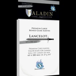 Paladin Board Game Sleeves Tilbehør Til Brettspill|Kortlommer^Paladin Lancelot Board Game Sleeves 65x100 mm (55)