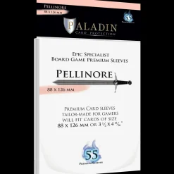 Paladin Board Game Sleeves Paladin Pellinore Board Game Sleeves 88x126mm (55)* Tilbehør Til Brettspill|Kortlommer
