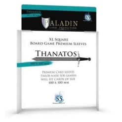 Paladin Board Game Sleeves Paladin Thanatos Sleeves 100x100 mm (55)* Tilbehør Til Brettspill|Kortlommer