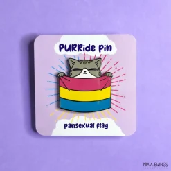 Pan Kitty Pin* Buttons