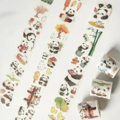 Panda Pilgrimage Washi Tape Sticker Set* Tilbehør