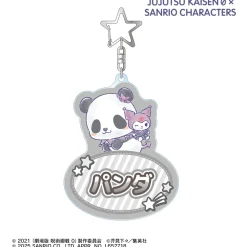 Nøkkelringer^Panda x Kuromi Big Acrylic Keychain