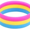 Pride Smykker|Smykker^Pansexual Flag Silicon Wrist Band