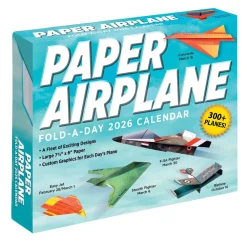 David Mitchell Paper Airplane 2026 Fold-A-Day Calendar* Håndarbeid|Kalendere